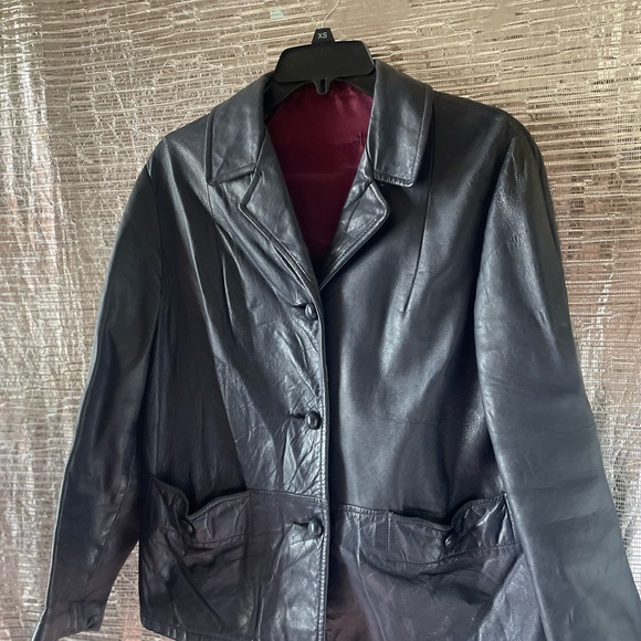 Vintage leather jacket - Picture 2 of 7